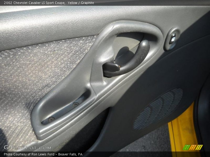 Yellow / Graphite 2002 Chevrolet Cavalier LS Sport Coupe
