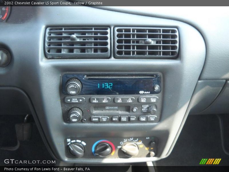 Yellow / Graphite 2002 Chevrolet Cavalier LS Sport Coupe