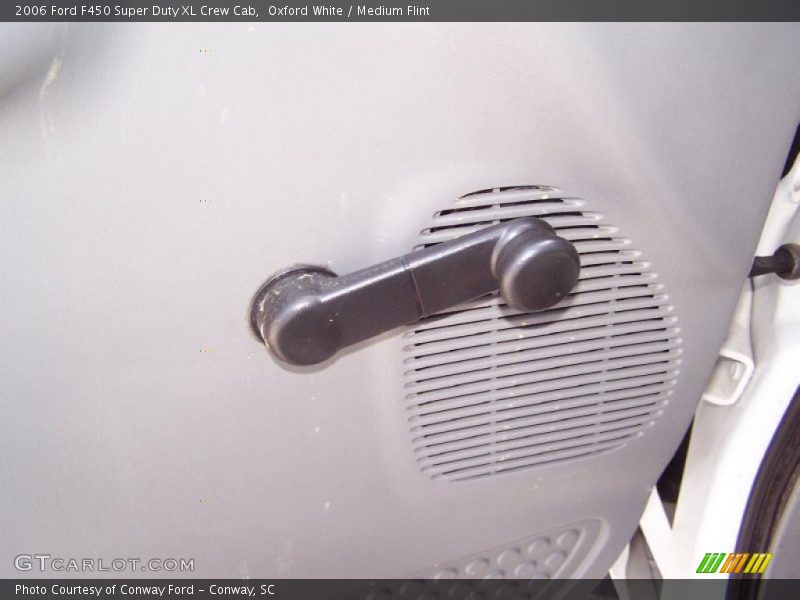Oxford White / Medium Flint 2006 Ford F450 Super Duty XL Crew Cab