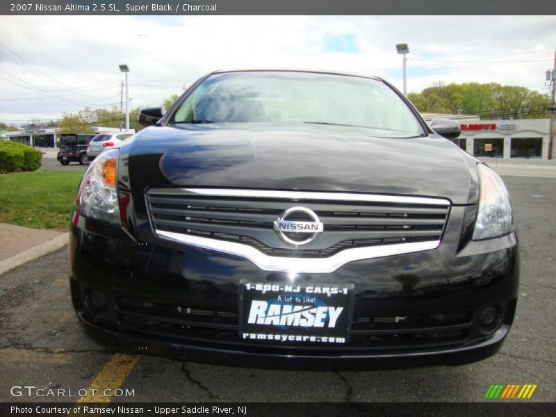 Super Black / Charcoal 2007 Nissan Altima 2.5 SL