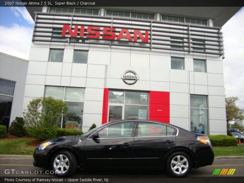 Super Black / Charcoal 2007 Nissan Altima 2.5 SL