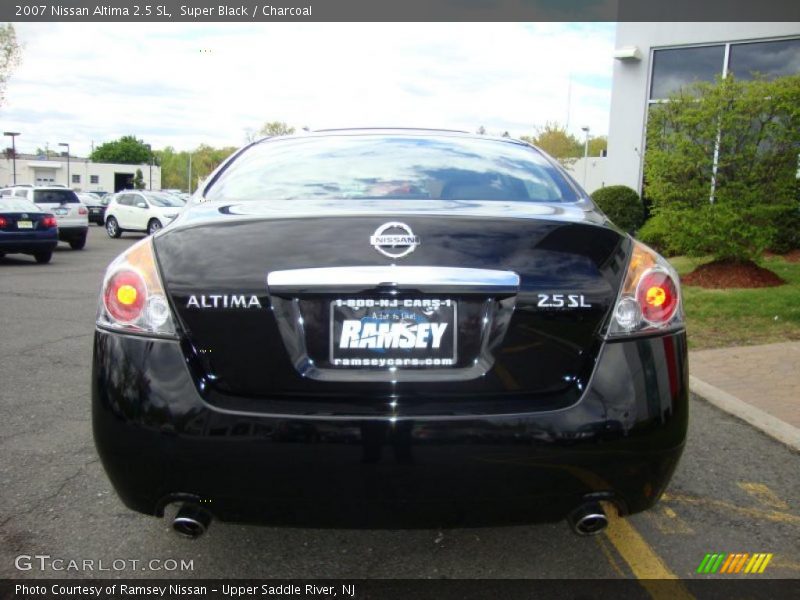 Super Black / Charcoal 2007 Nissan Altima 2.5 SL
