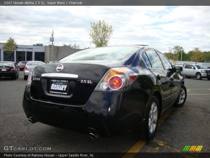 Super Black / Charcoal 2007 Nissan Altima 2.5 SL