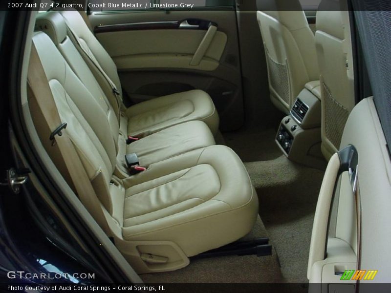 Cobalt Blue Metallic / Limestone Grey 2007 Audi Q7 4.2 quattro