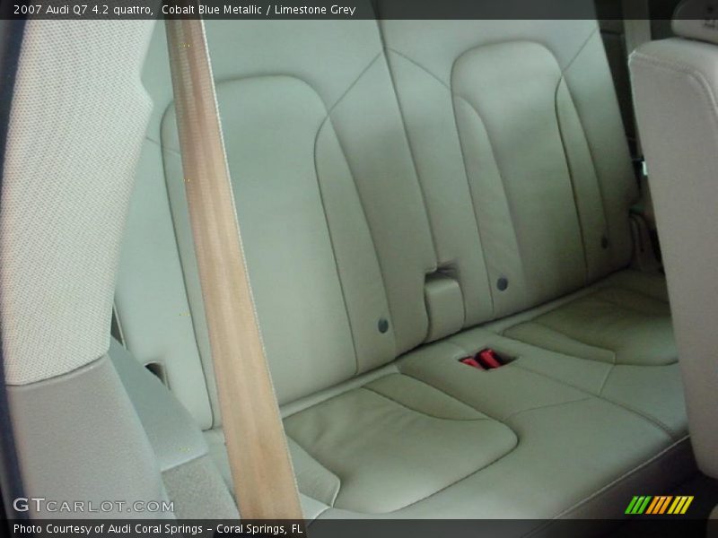 Cobalt Blue Metallic / Limestone Grey 2007 Audi Q7 4.2 quattro