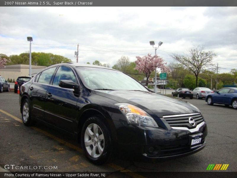 Super Black / Charcoal 2007 Nissan Altima 2.5 SL