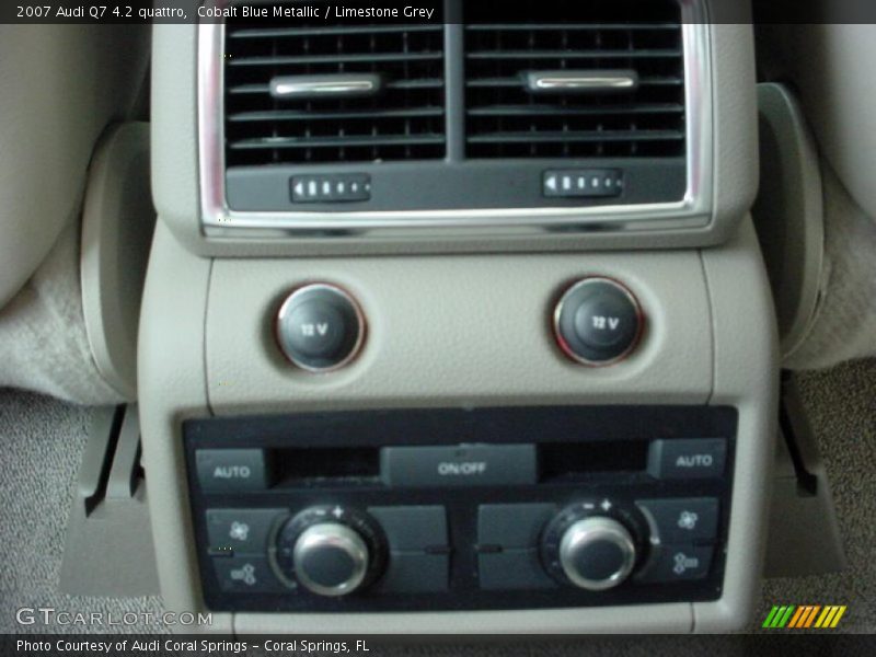Cobalt Blue Metallic / Limestone Grey 2007 Audi Q7 4.2 quattro