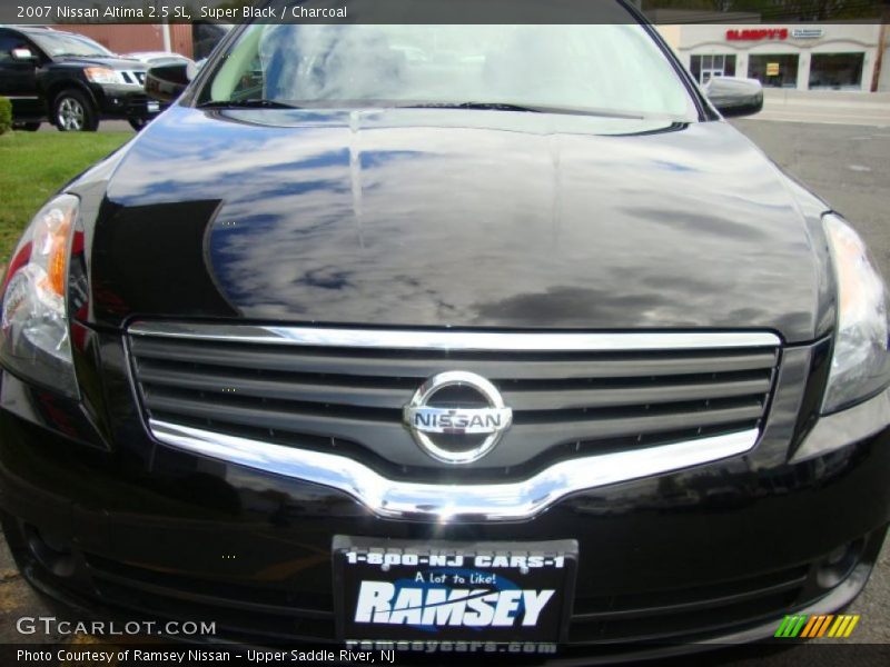 Super Black / Charcoal 2007 Nissan Altima 2.5 SL