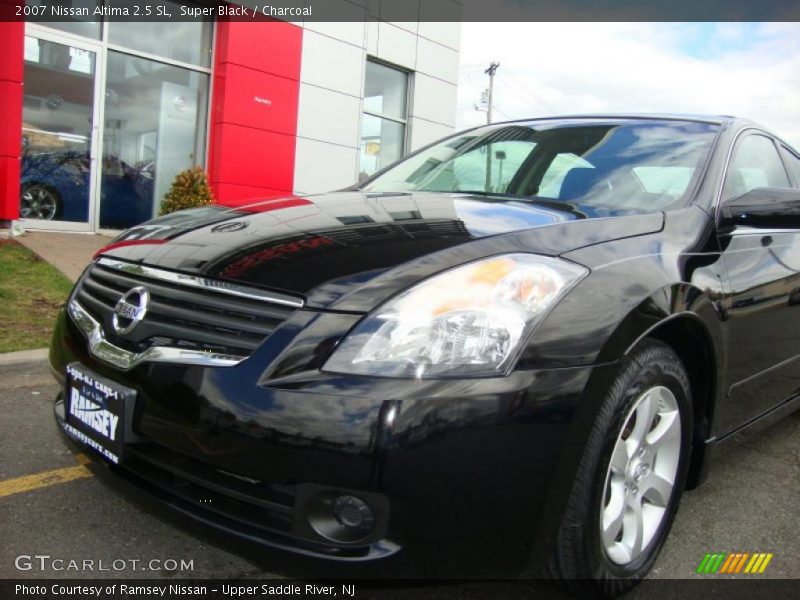 Super Black / Charcoal 2007 Nissan Altima 2.5 SL