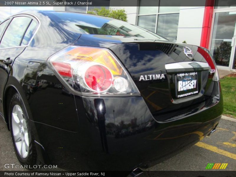 Super Black / Charcoal 2007 Nissan Altima 2.5 SL