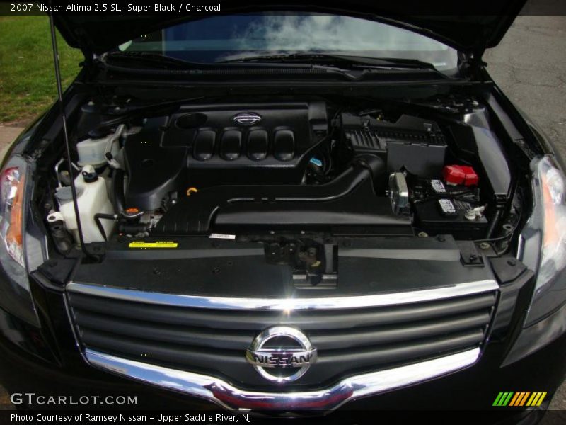 Super Black / Charcoal 2007 Nissan Altima 2.5 SL