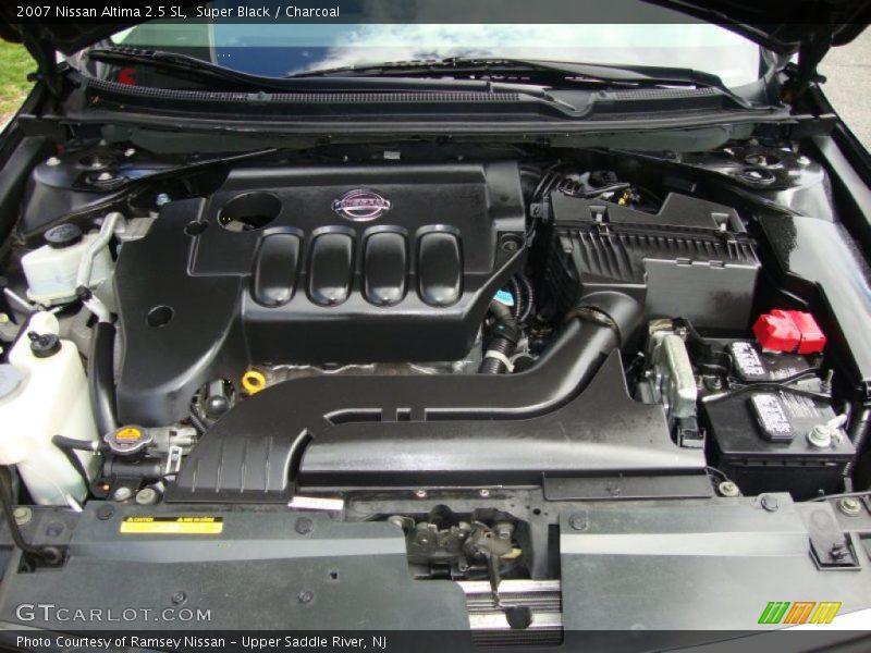 Super Black / Charcoal 2007 Nissan Altima 2.5 SL