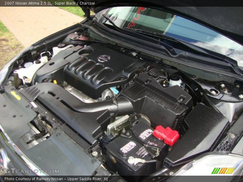 Super Black / Charcoal 2007 Nissan Altima 2.5 SL