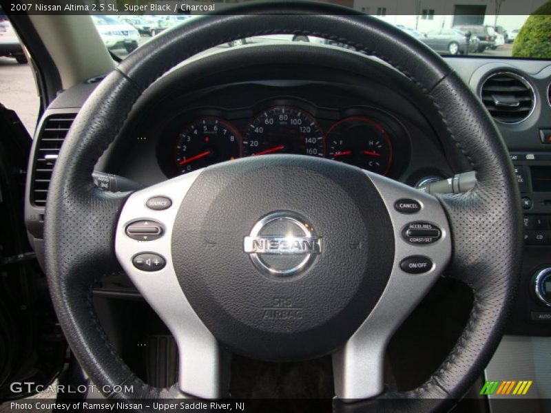 Super Black / Charcoal 2007 Nissan Altima 2.5 SL