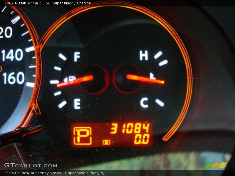 Super Black / Charcoal 2007 Nissan Altima 2.5 SL