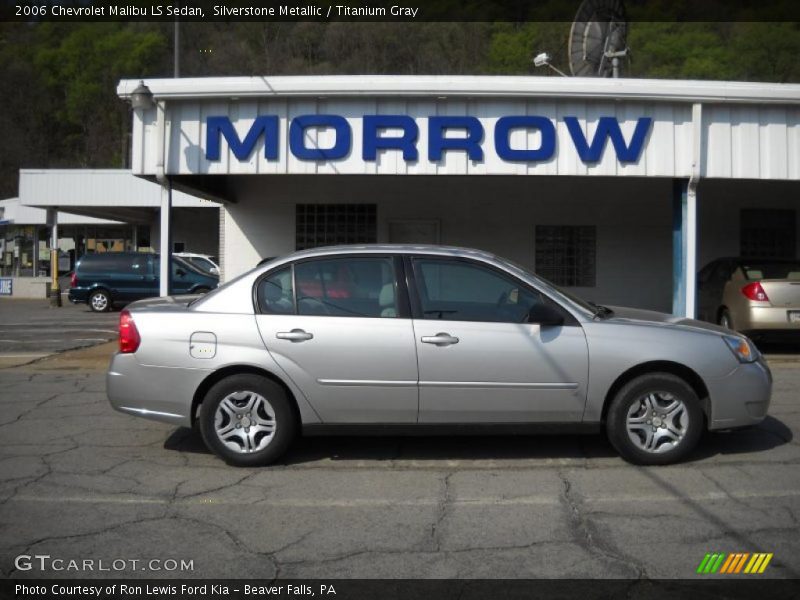 Silverstone Metallic / Titanium Gray 2006 Chevrolet Malibu LS Sedan