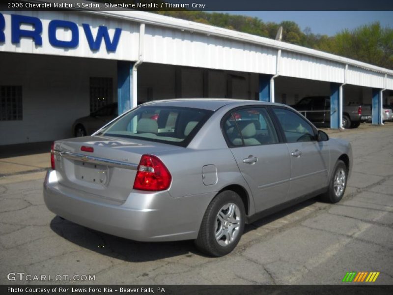 Silverstone Metallic / Titanium Gray 2006 Chevrolet Malibu LS Sedan
