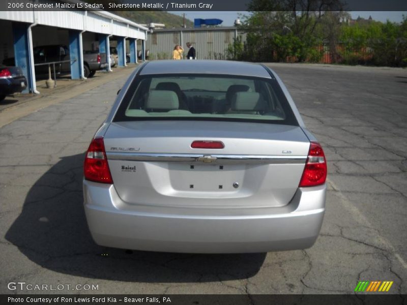 Silverstone Metallic / Titanium Gray 2006 Chevrolet Malibu LS Sedan