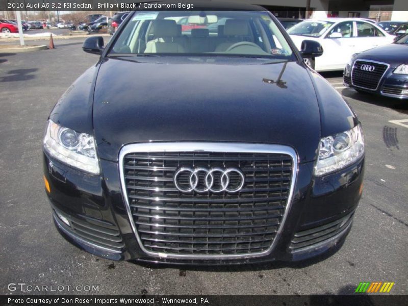 Brilliant Black / Cardamom Beige 2010 Audi A6 3.2 FSI Sedan