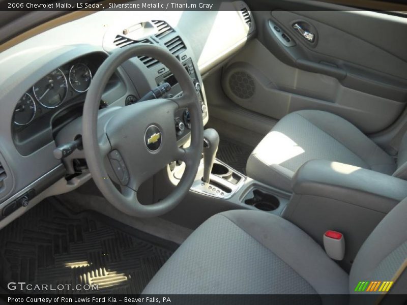Silverstone Metallic / Titanium Gray 2006 Chevrolet Malibu LS Sedan