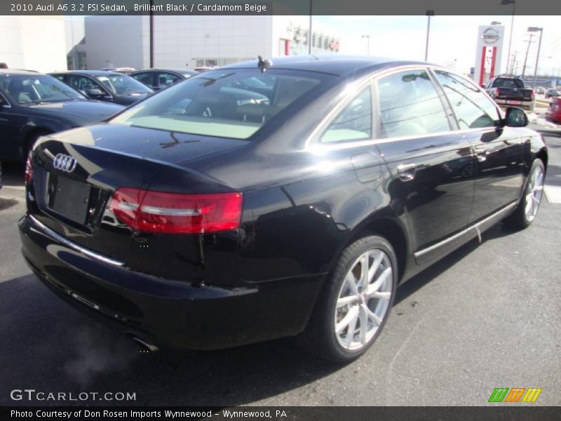 Brilliant Black / Cardamom Beige 2010 Audi A6 3.2 FSI Sedan