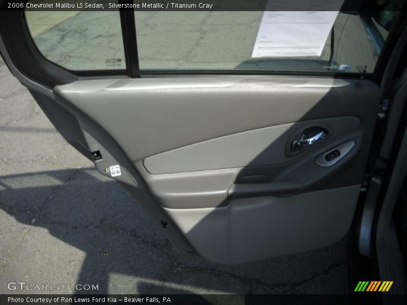 Silverstone Metallic / Titanium Gray 2006 Chevrolet Malibu LS Sedan