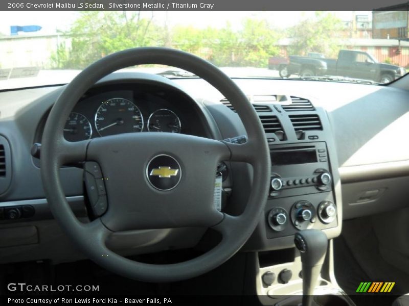 Silverstone Metallic / Titanium Gray 2006 Chevrolet Malibu LS Sedan