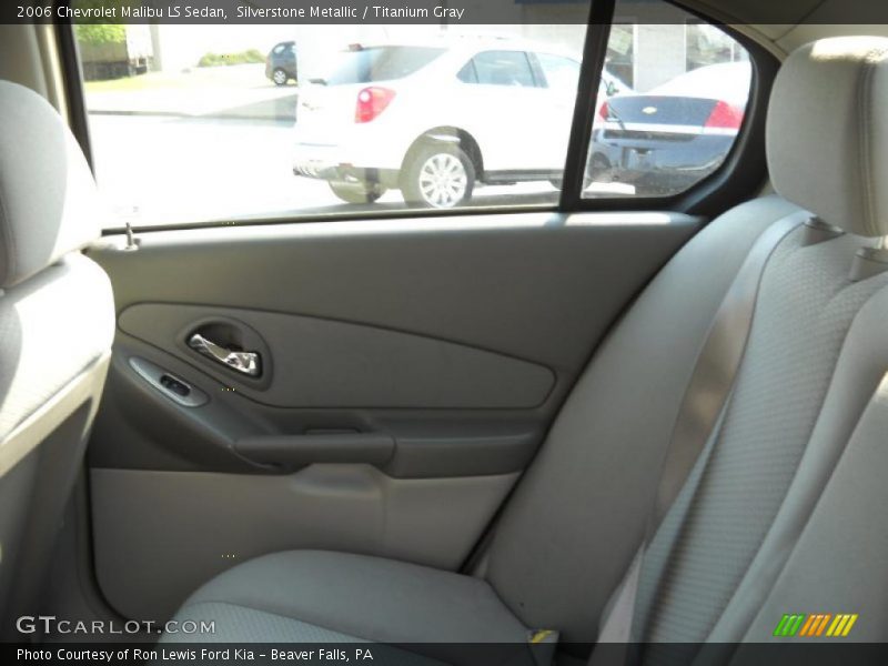 Silverstone Metallic / Titanium Gray 2006 Chevrolet Malibu LS Sedan