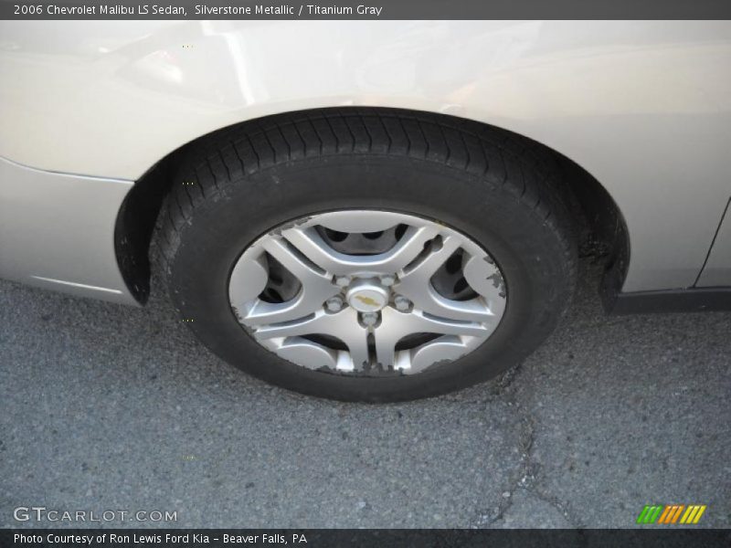 Silverstone Metallic / Titanium Gray 2006 Chevrolet Malibu LS Sedan