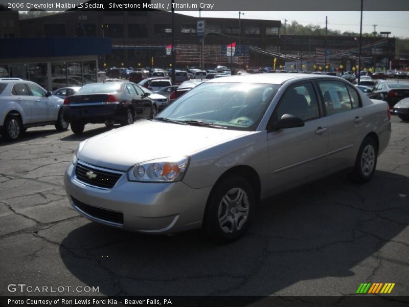 Silverstone Metallic / Titanium Gray 2006 Chevrolet Malibu LS Sedan