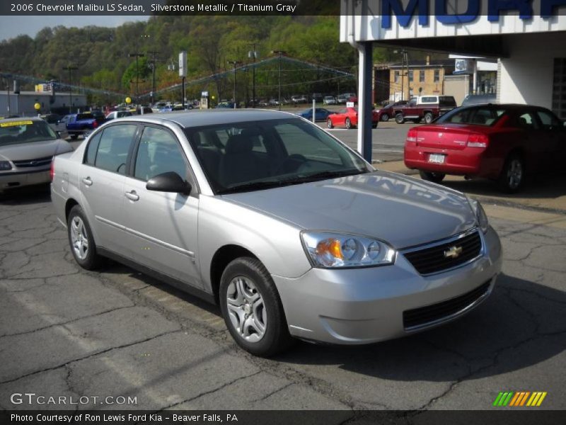Silverstone Metallic / Titanium Gray 2006 Chevrolet Malibu LS Sedan