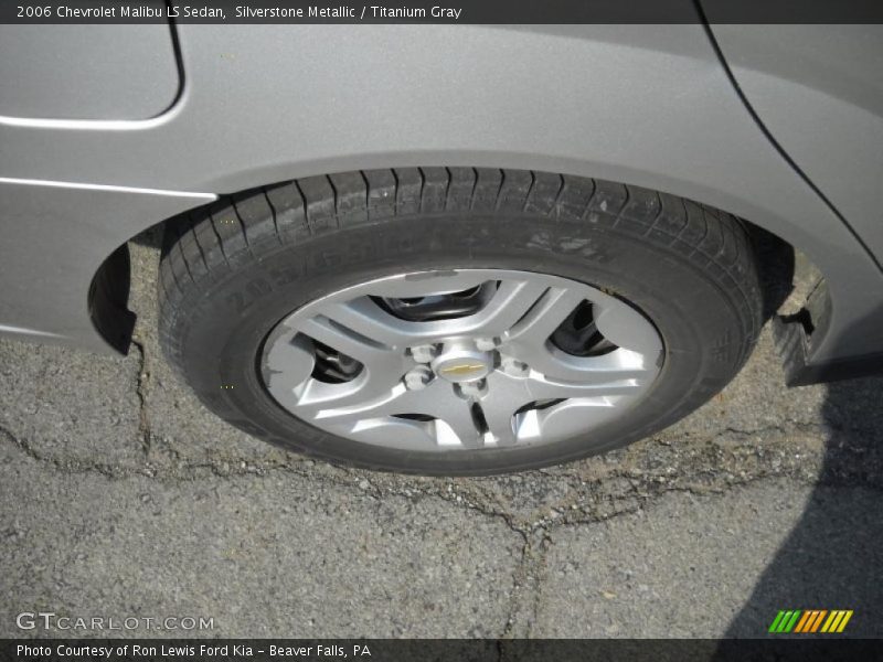 Silverstone Metallic / Titanium Gray 2006 Chevrolet Malibu LS Sedan