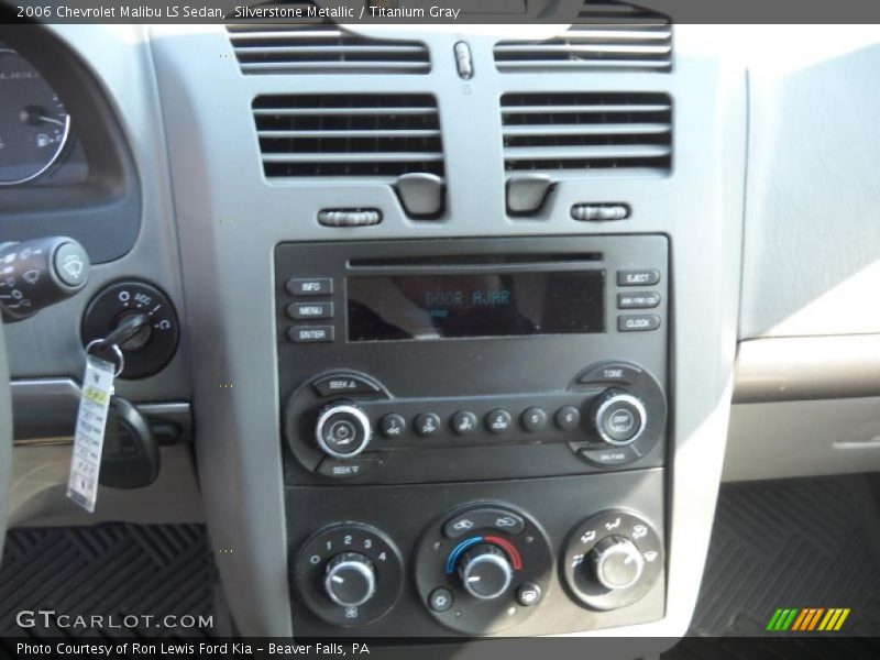 Silverstone Metallic / Titanium Gray 2006 Chevrolet Malibu LS Sedan