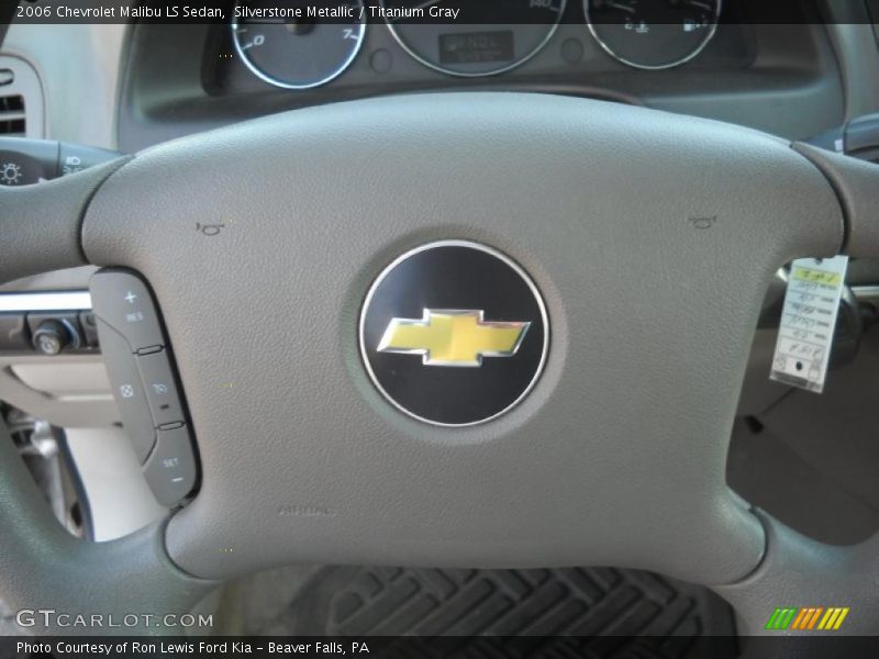 Silverstone Metallic / Titanium Gray 2006 Chevrolet Malibu LS Sedan