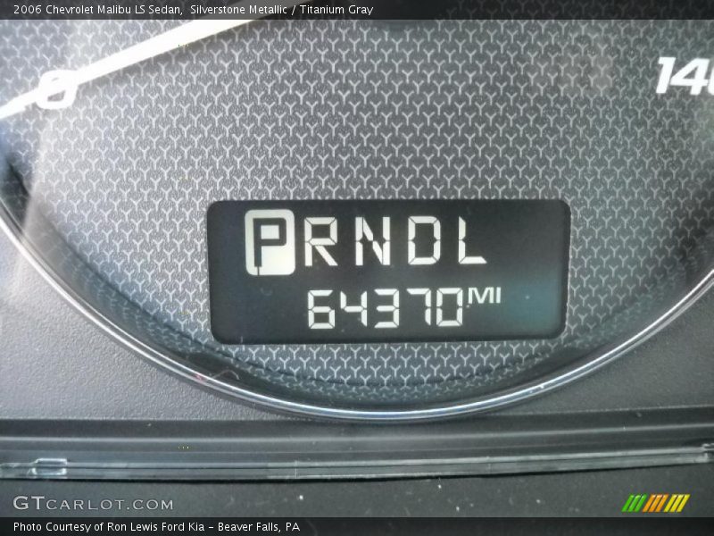 Silverstone Metallic / Titanium Gray 2006 Chevrolet Malibu LS Sedan