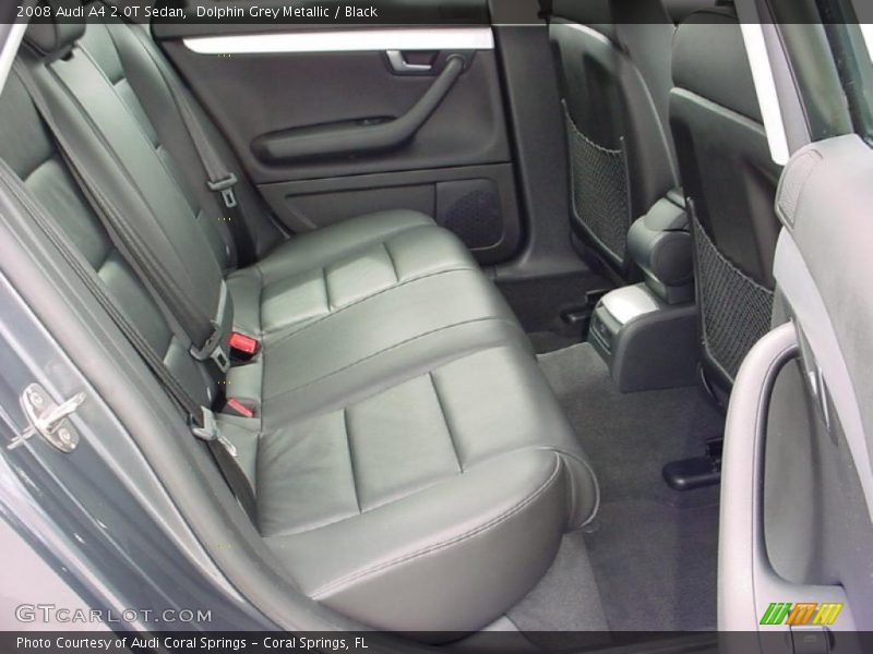 Dolphin Grey Metallic / Black 2008 Audi A4 2.0T Sedan