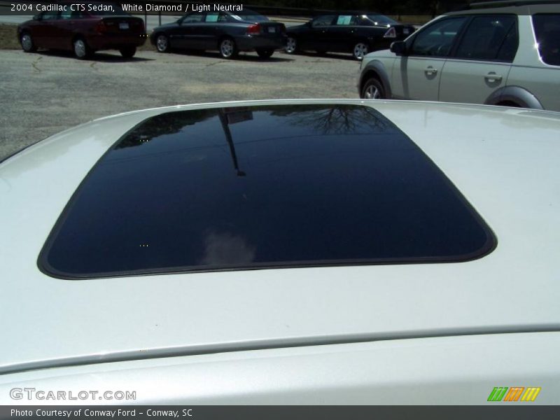 White Diamond / Light Neutral 2004 Cadillac CTS Sedan