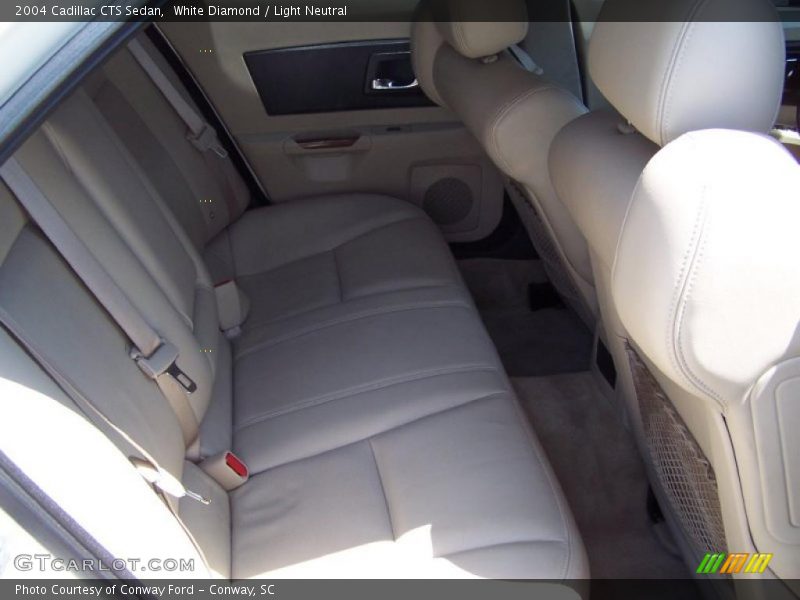 White Diamond / Light Neutral 2004 Cadillac CTS Sedan