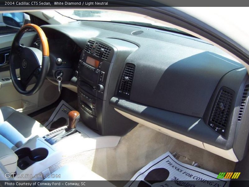 White Diamond / Light Neutral 2004 Cadillac CTS Sedan
