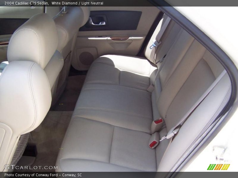 White Diamond / Light Neutral 2004 Cadillac CTS Sedan