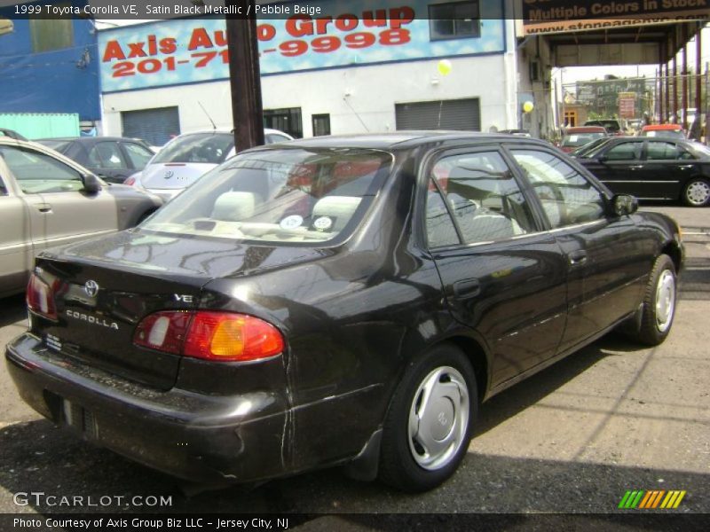 Satin Black Metallic / Pebble Beige 1999 Toyota Corolla VE