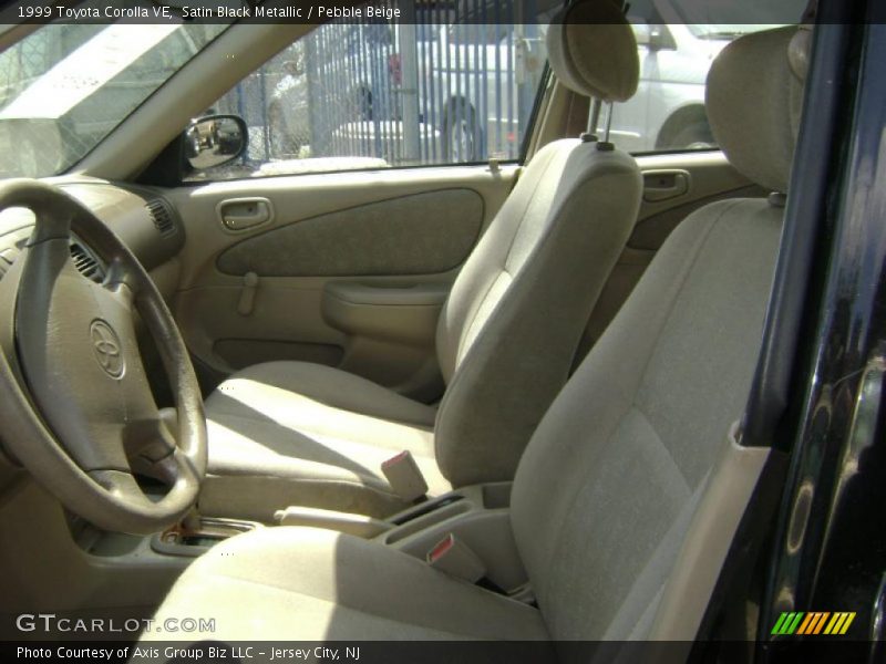 Satin Black Metallic / Pebble Beige 1999 Toyota Corolla VE