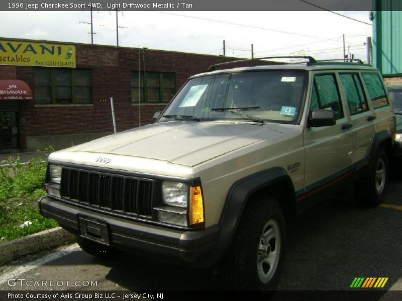 Light Driftwood Metallic / Tan 1996 Jeep Cherokee Sport 4WD