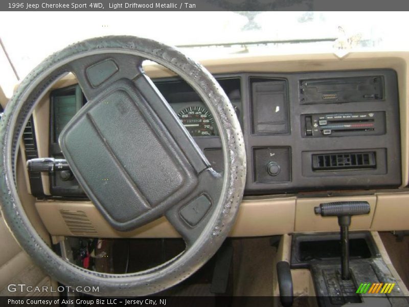 Light Driftwood Metallic / Tan 1996 Jeep Cherokee Sport 4WD