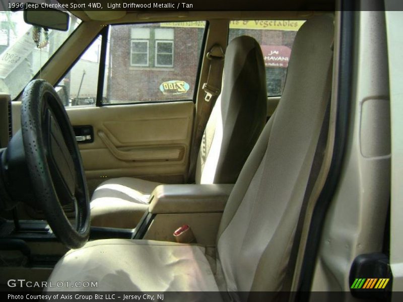 Light Driftwood Metallic / Tan 1996 Jeep Cherokee Sport 4WD