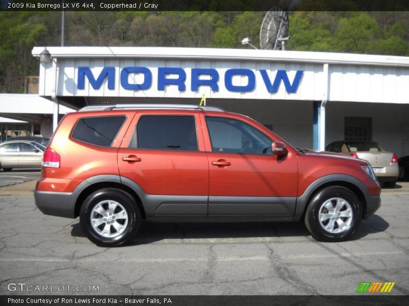 Copperhead / Gray 2009 Kia Borrego LX V6 4x4