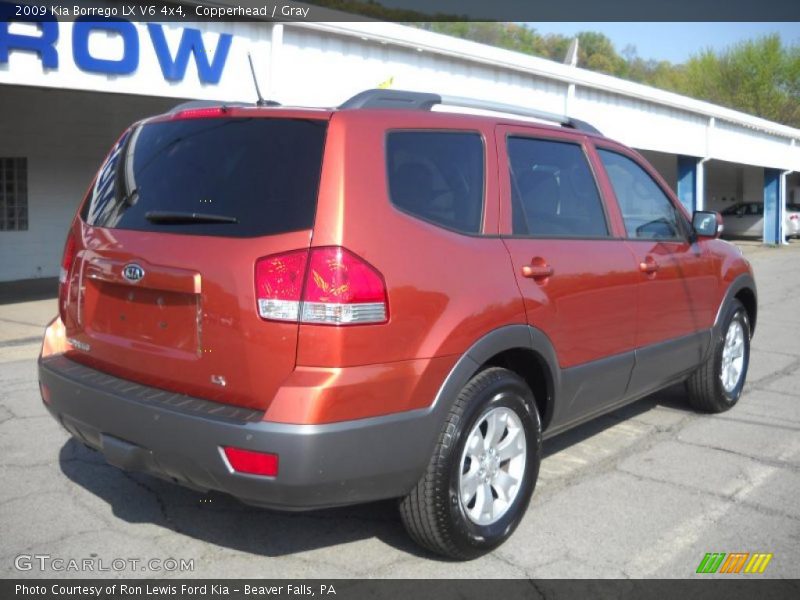 Copperhead / Gray 2009 Kia Borrego LX V6 4x4