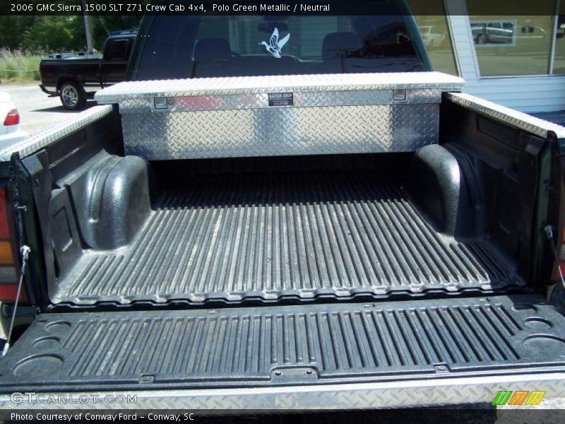 Polo Green Metallic / Neutral 2006 GMC Sierra 1500 SLT Z71 Crew Cab 4x4