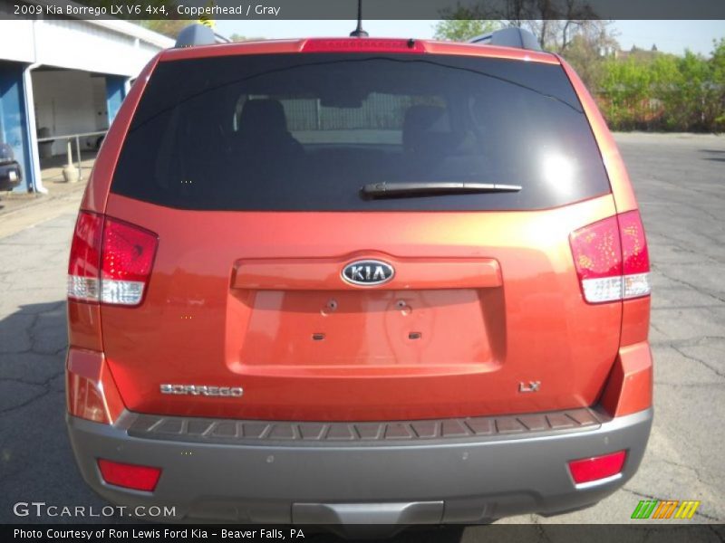 Copperhead / Gray 2009 Kia Borrego LX V6 4x4