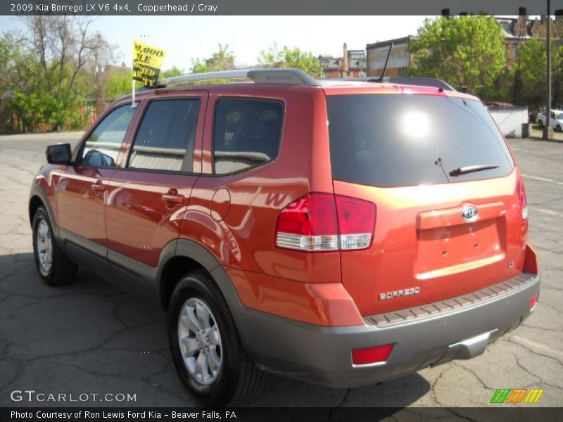 Copperhead / Gray 2009 Kia Borrego LX V6 4x4